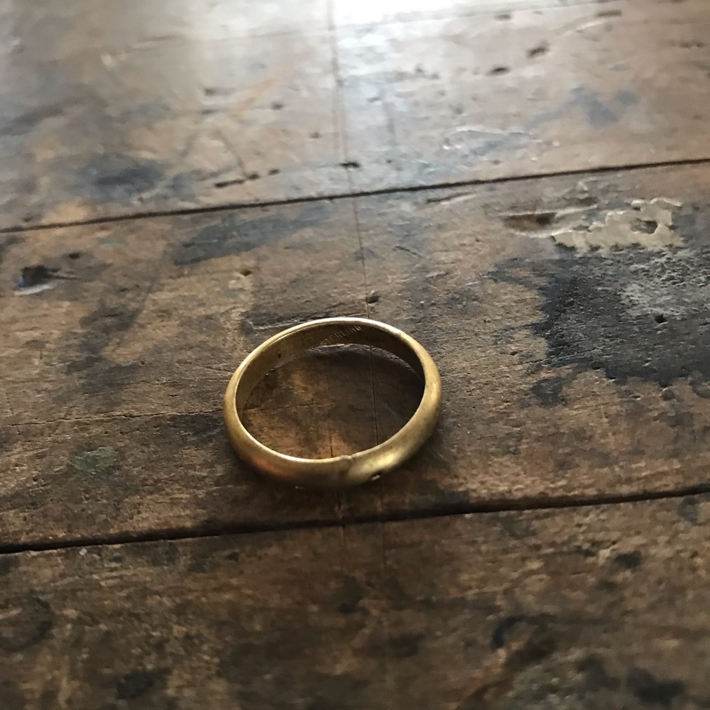 Stacker Ring Gold Tone - image 5